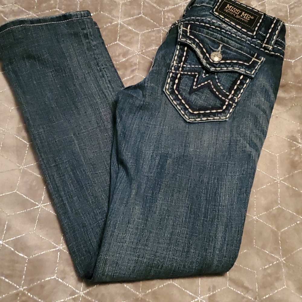 Miss Me Irene Straight Denim 27